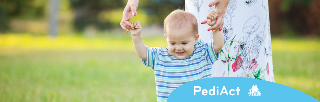 L'apprentissage de la marche chez l'enfant
