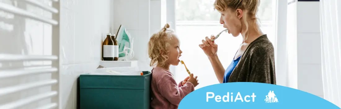 brossage des dents enfant